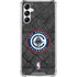 NBA Los Angeles Clippers Black Rust Galaxy A15 5G Clear Case